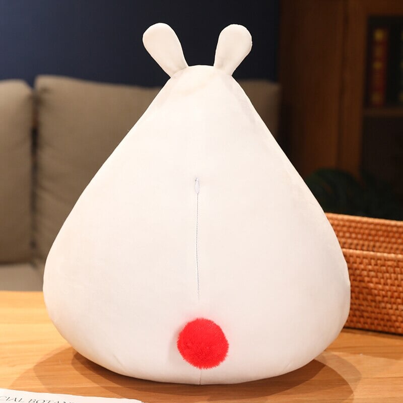 BowLift | Zuki the White Bunny Plushie with Mini Face