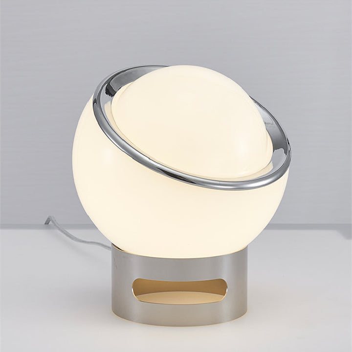 BowLift | Elegant Bauhaus Table Lamp made of Opal Glass