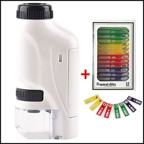 BowLift | KiddyScope™ Portable Pocket Microscope with Adjustable 60-120x zoom