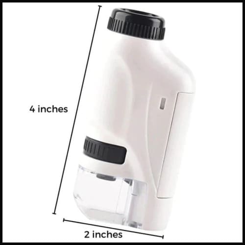 BowLift | KiddyScope™ Portable Pocket Microscope with Adjustable 60-120x zoom