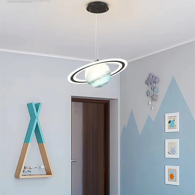 BowLift | Kids' Room LED Pendant Light - CosmoGlow