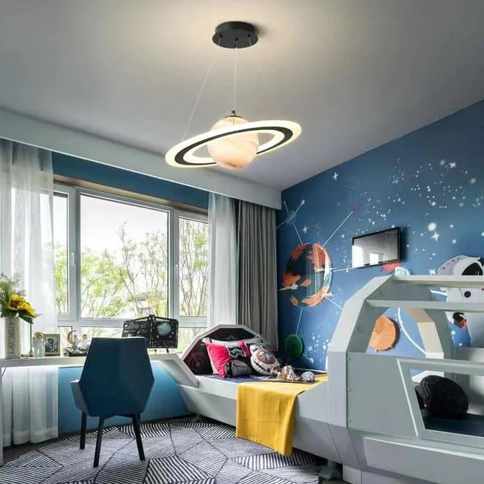 BowLift | Kids' Room LED Pendant Light - CosmoGlow