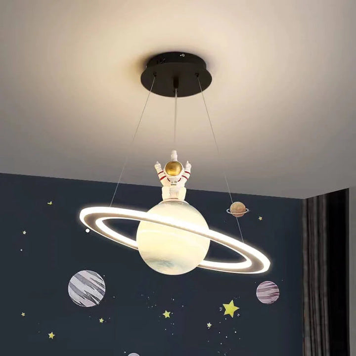 BowLift | Kids' Room LED Pendant Light - CosmoGlow