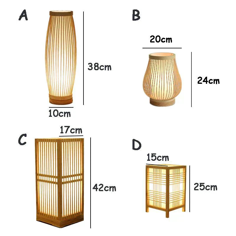 BowLift | KiraLamp – Japanese Style Table Lamp