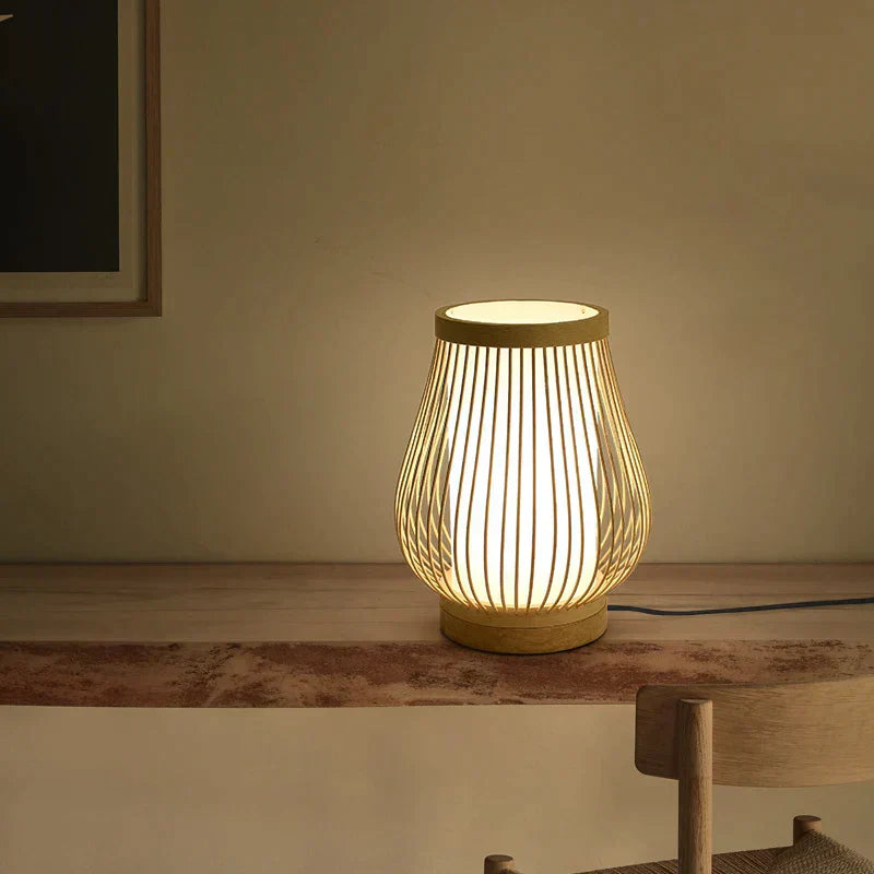 BowLift | KiraLamp – Japanese Style Table Lamp
