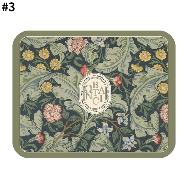 Kitchen Drain Pad Dish Drying Mat Rugs Non-slip Kitchen Sink Mat | Bowlift