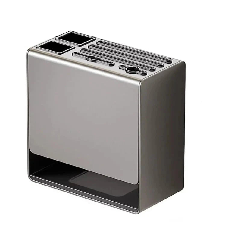 Kitchen Knife Holder Multifunctional No-Drill Household Storage Rack | Bowlift