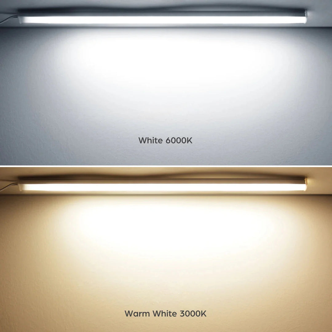 Kitchen LED Under Cabinet Light Penetrable Touch Switch Wood Hand | Bowlift