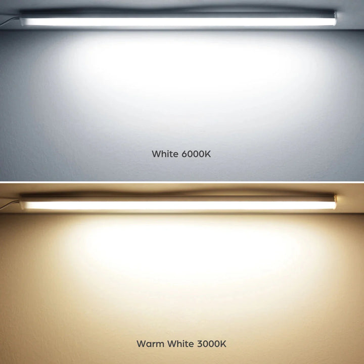 Kitchen LED Under Cabinet Light Penetrable Touch Switch Wood Hand | Bowlift