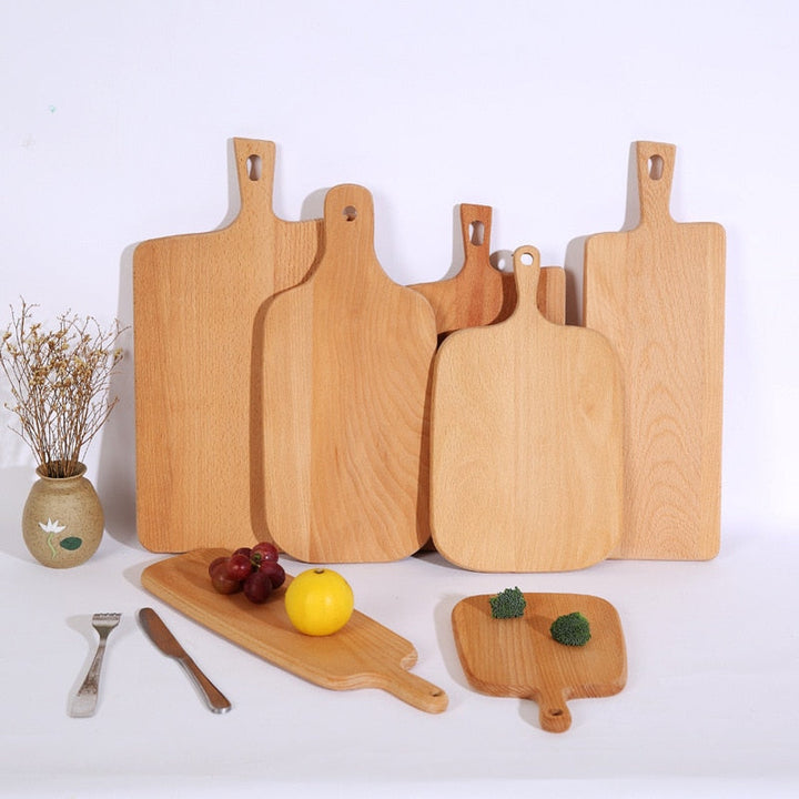 Kitchen Wooden Chopping Board Cutting Board Hangable Kitchen Tool | Bowlift