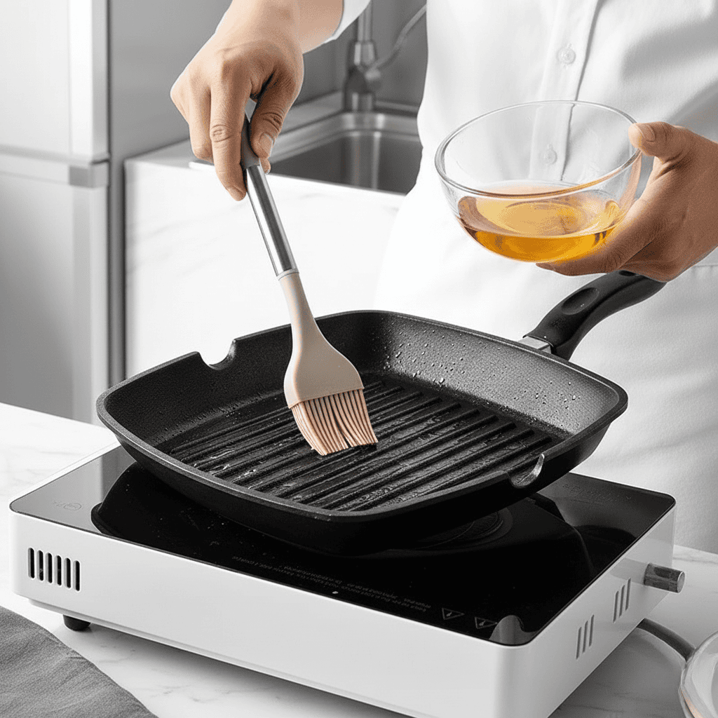 BowLift | KITCHENORA – Complete Utensil Set with Silicone Heads & Wood-Style Handles