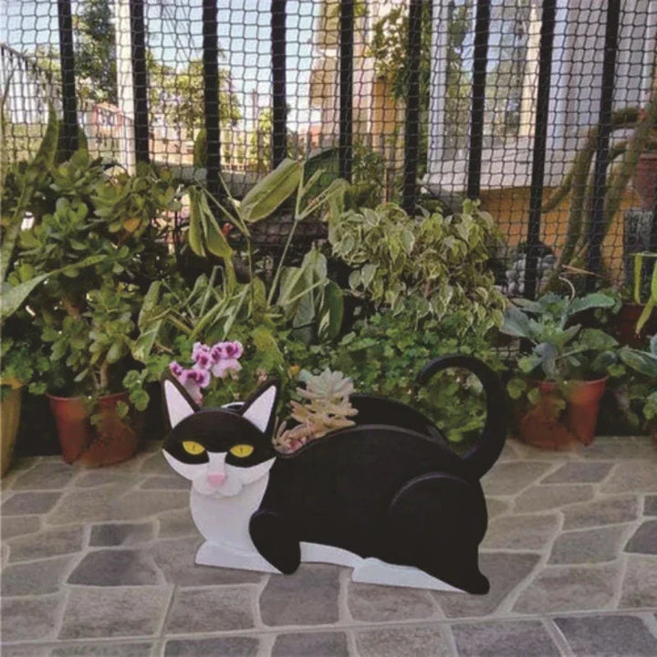 BowLift | KittyKraft Cat-Shaped DIY Garden Pot