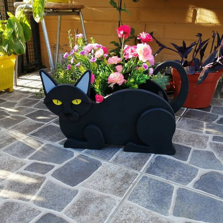 BowLift | KittyKraft Cat-Shaped DIY Garden Pot