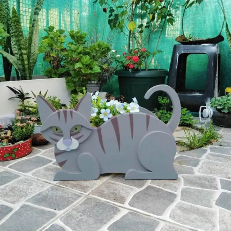 BowLift | KittyKraft Cat-Shaped DIY Garden Pot
