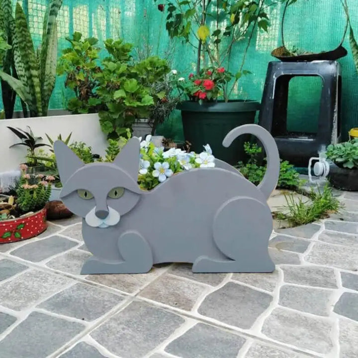 BowLift | KittyKraft Cat-Shaped DIY Garden Pot