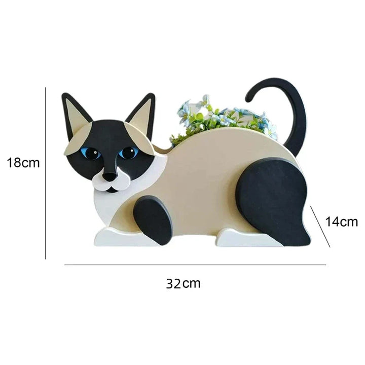 BowLift | KittyKraft Cat-Shaped DIY Garden Pot