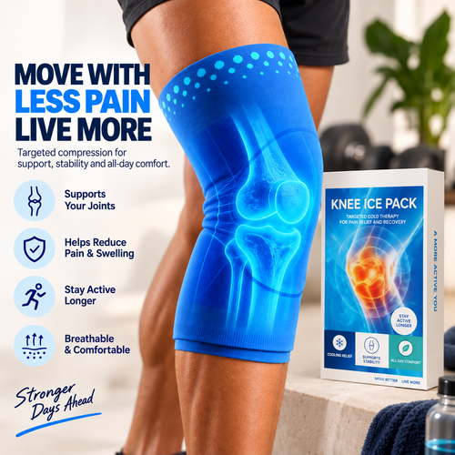 BowLift | Hot & Cold Knee Therapy Wrap – 360° Comfort