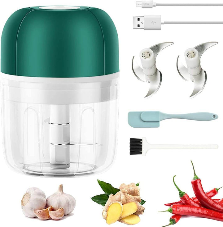 ChopEase Electric Garlic Press – USB rechargeable – Compact & Powerful – 250ml | Bowlift