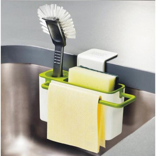 Kitchen sink holder for brush, soap, cloth and sponge etc. | Bowlift