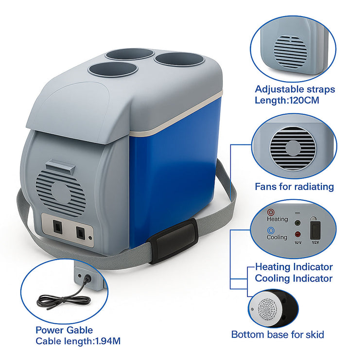 Mini cooler / heater box for car / caravan etc. | Bowlift