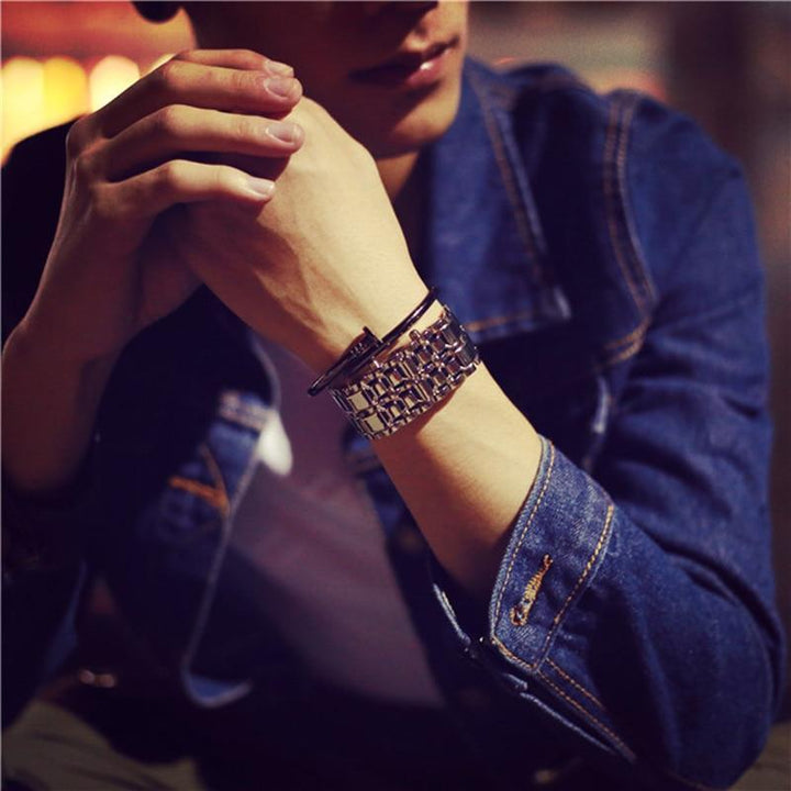 BowLift | IcoolGadgets Korean Style men women digital wristwatches creative LED light electronic male female clock fashion casual couple bracelet watch