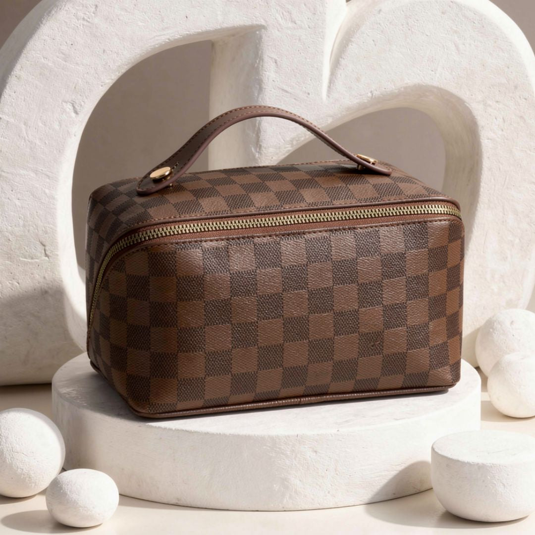 Cosmetic bag Make-up Organizer with compartments | Bowlift