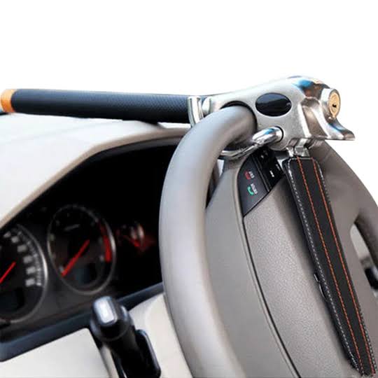 Adjustable Steering Wheel Lock with Triple Locking – Strong Theft Protection | Bowlift