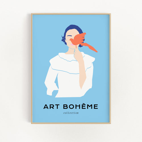 Lady with Bird | Bowlift