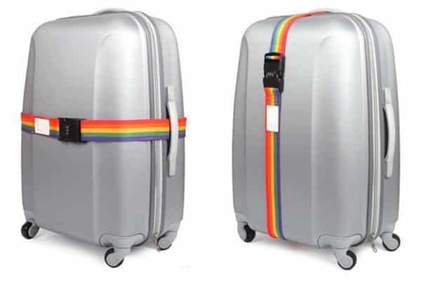 Colorful luggage belt with or without combination lock | Bowlift