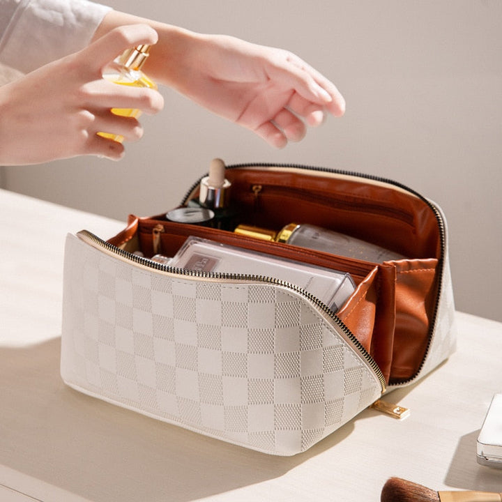 Cosmetic bag Make-up Organizer with compartments | Bowlift