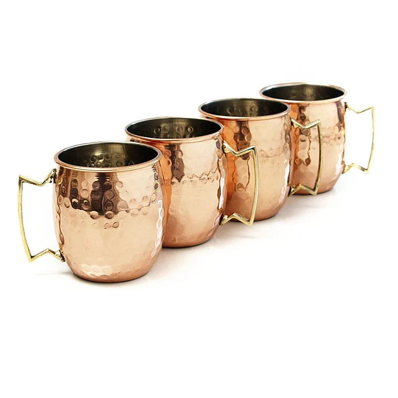BowLift | Hammered Copper Cup Set - ChillCopper