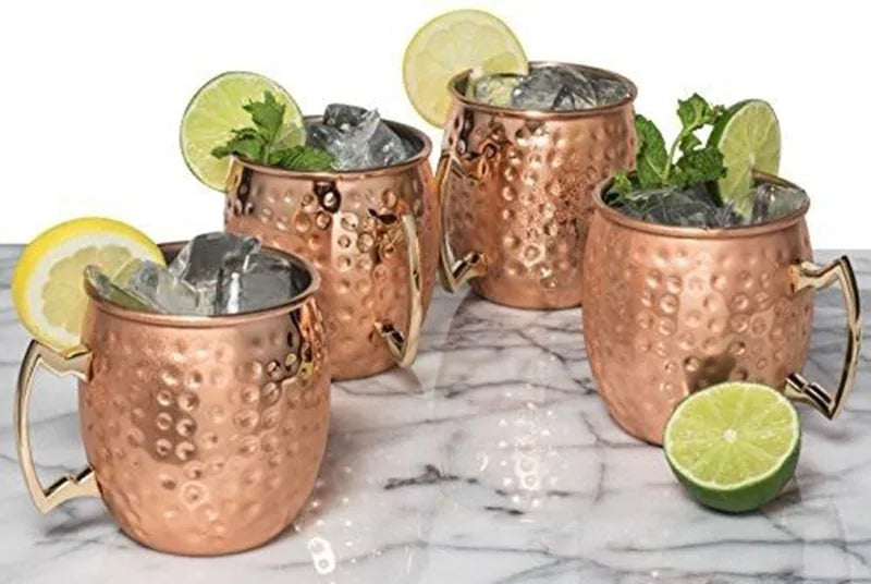 BowLift | Hammered Copper Cup Set - ChillCopper