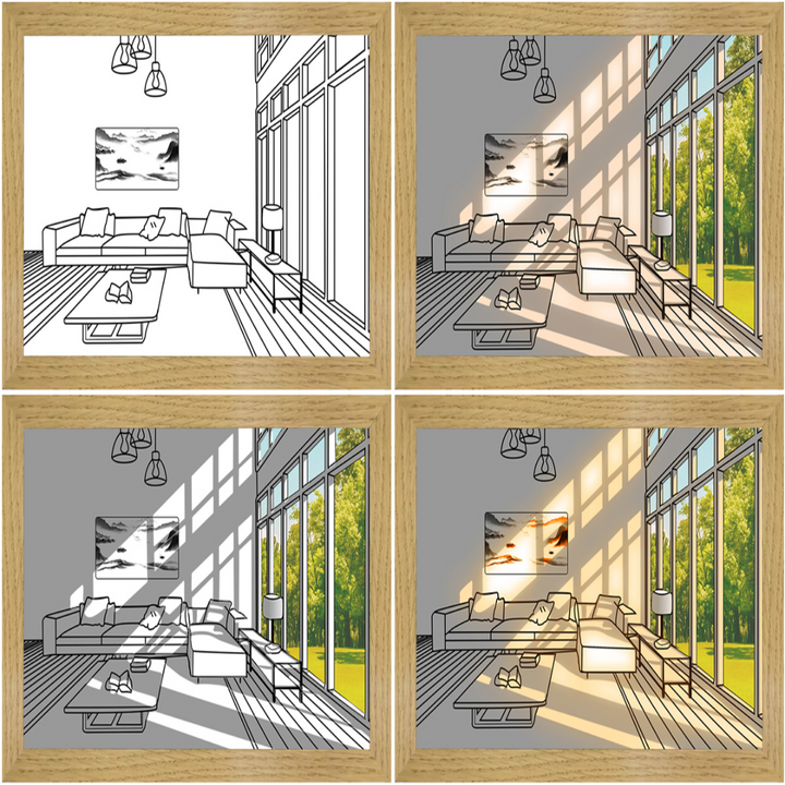 BowLift | Creative DIY Sunlight Painting Night Light