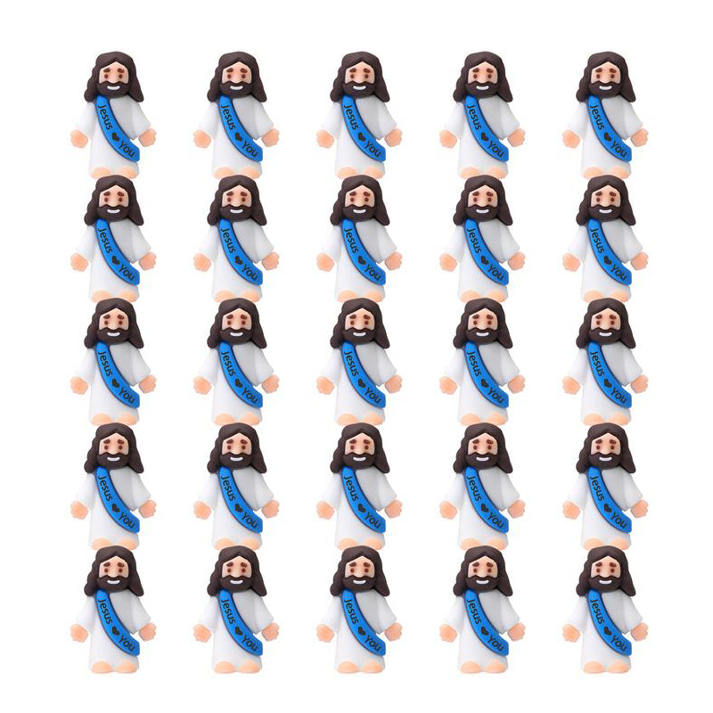 BowLift | Mini Jesus Figurines With Jesus love You Slogan