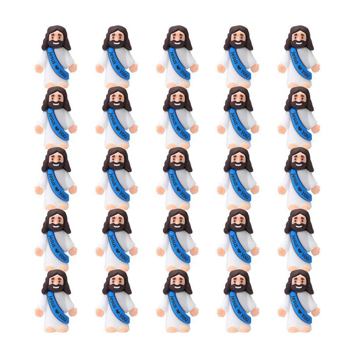 BowLift | Mini Jesus Figurines With Jesus love You Slogan