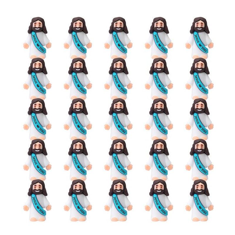 BowLift | Mini Jesus Figurines With Jesus love You Slogan