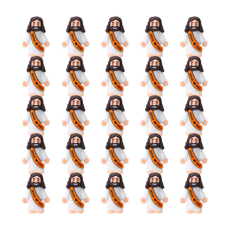 BowLift | Mini Jesus Figurines With Jesus love You Slogan