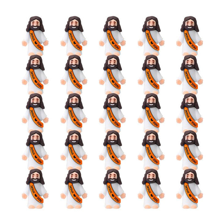 BowLift | Mini Jesus Figurines With Jesus love You Slogan