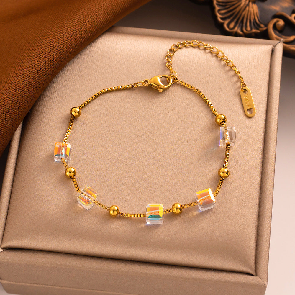 BowLift | Niche Design Crystal Bead Necklace