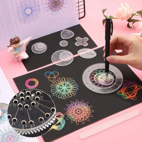 BowLift | Spirograph Drawing Set - Artistic Precision - Dazzling Creations !