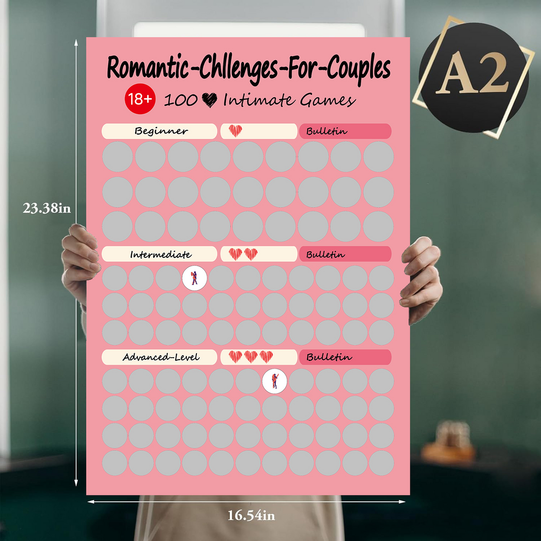 BowLift | Couples' Adventure Scratch Poster