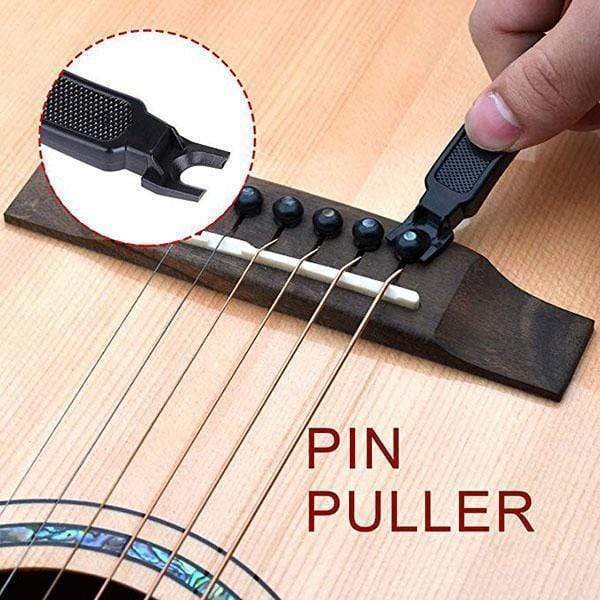 3-in-1 Tool for Changing Guitar Strings | Bowlift