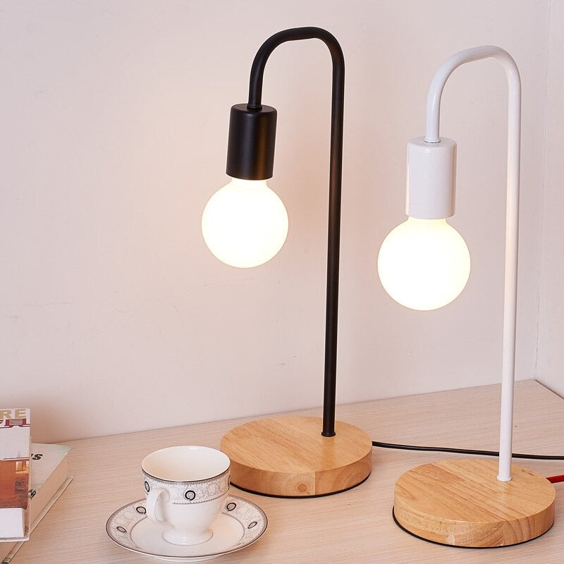 Elegant Metal Table Lamp Bowlift