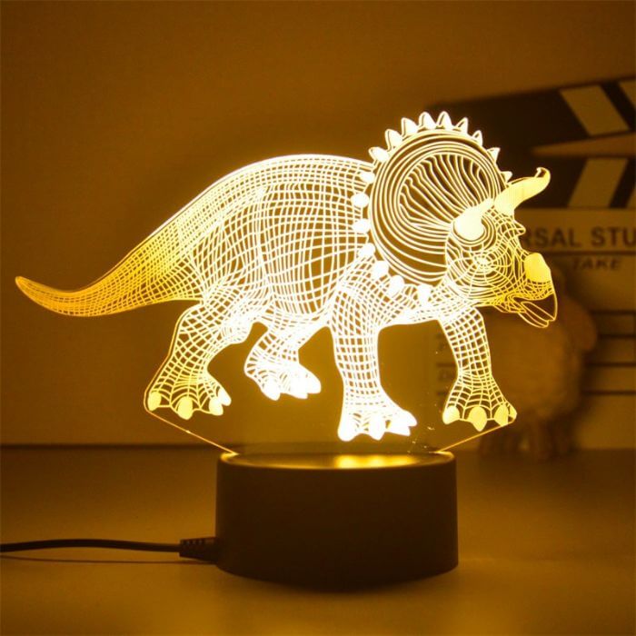 BowLift | Dinosaur lamp - TriceratopsLamp™