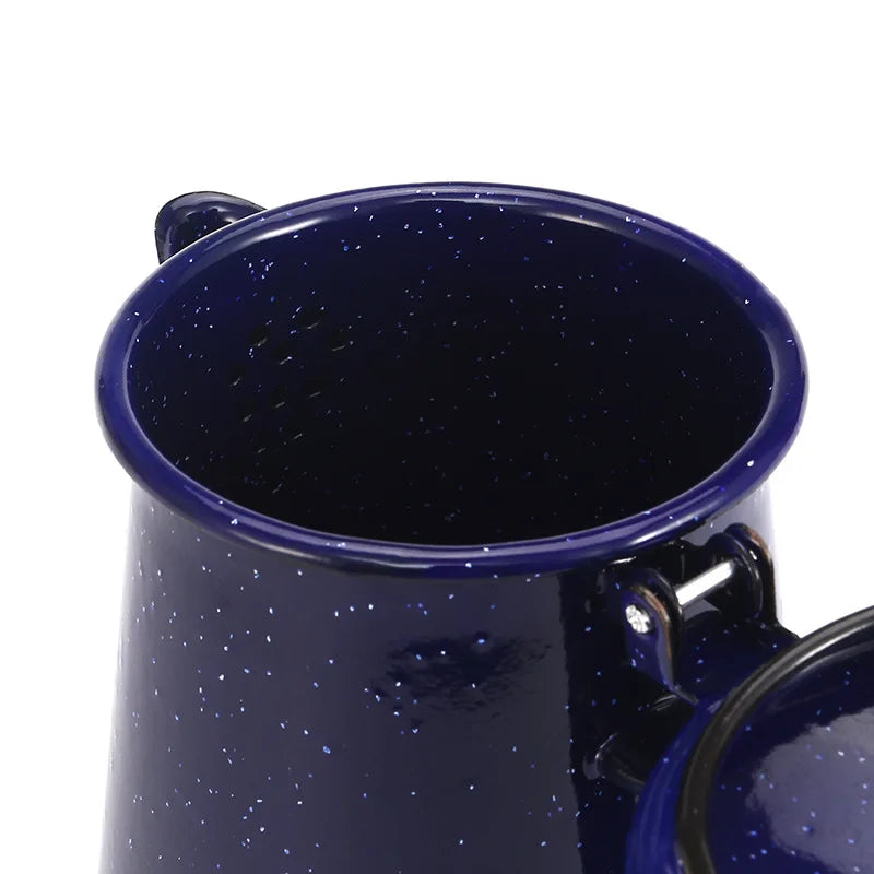 Large Capacity Enamel Handle Pot for Coffee Tea Water Enamel Kettle | Bowlift