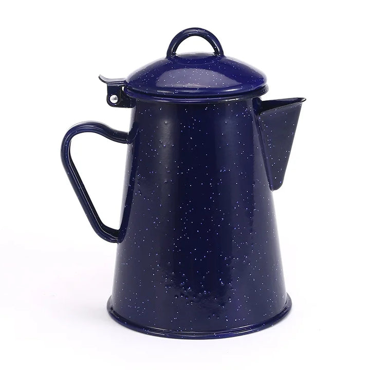 Large Capacity Enamel Handle Pot for Coffee Tea Water Enamel Kettle | Bowlift