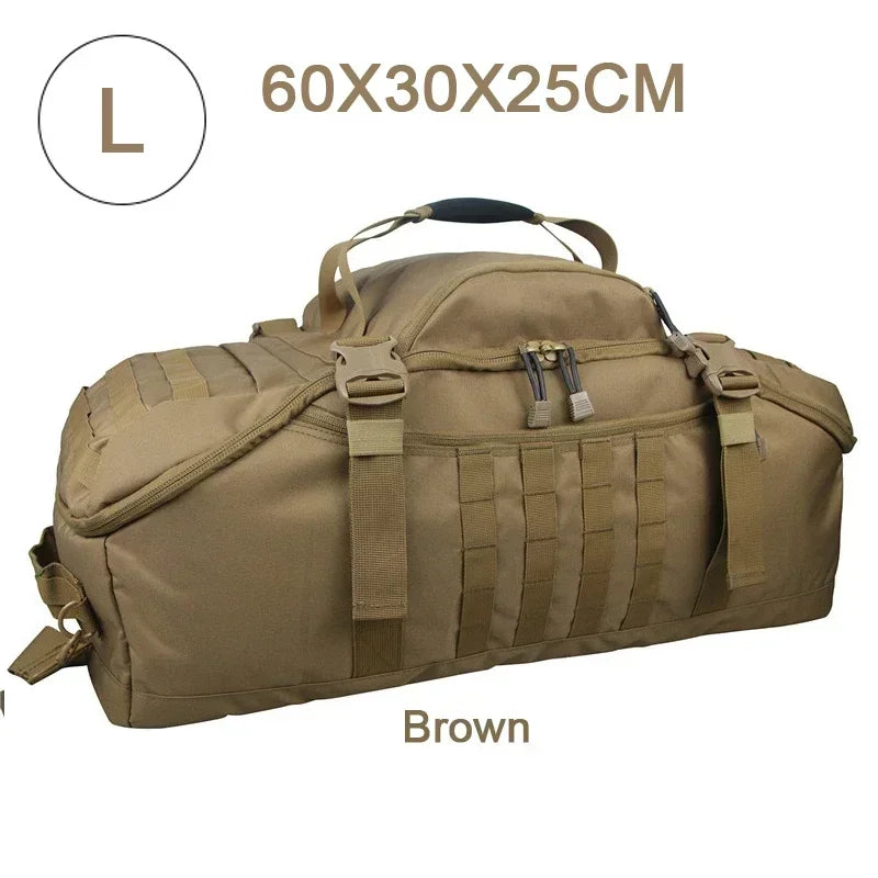 BowLift | Large Tactical Travel Bag and Backpack - TrailTrek Duffle