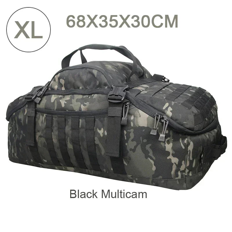 BowLift | Large Tactical Travel Bag and Backpack - TrailTrek Duffle