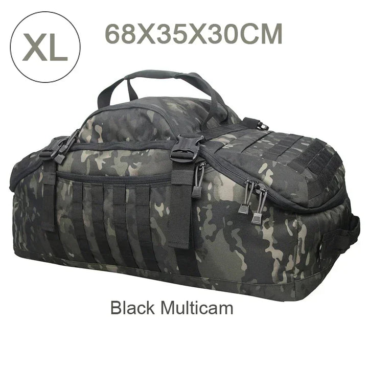 BowLift | Large Tactical Travel Bag and Backpack - TrailTrek Duffle