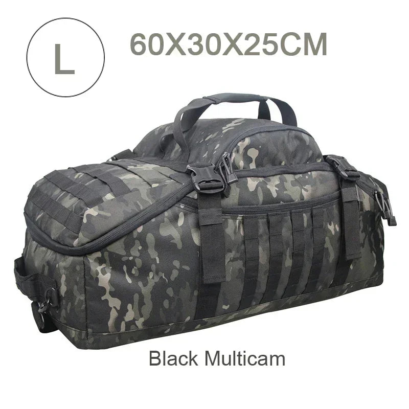 BowLift | Large Tactical Travel Bag and Backpack - TrailTrek Duffle